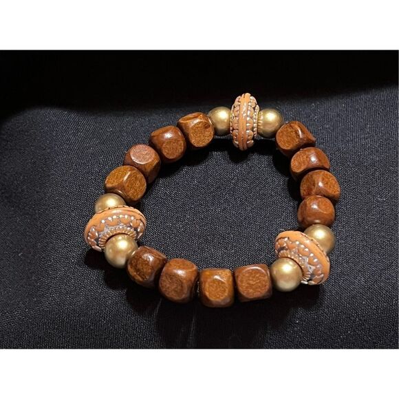 Handmade Jewelry - Boho Chic Handmade Elastic Bracelet